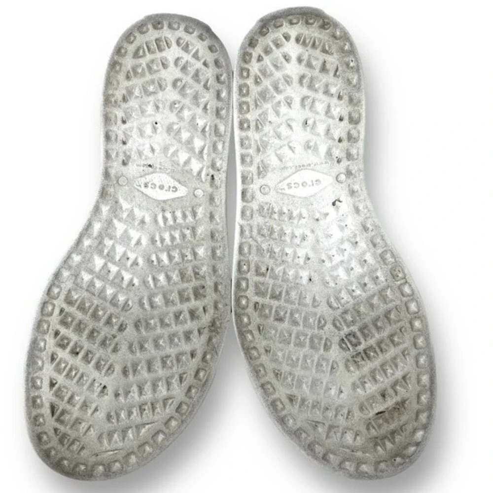 Crocs Gray Camo CitiLane Roka 2 Slip-On Sneaker Men's Sz. 7 Women's Sz. 9